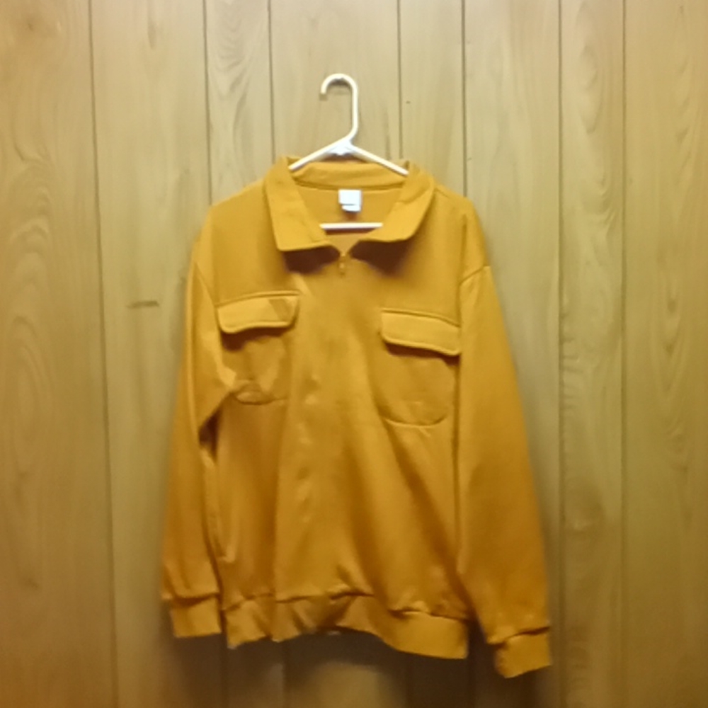 Zip up cotton jacket